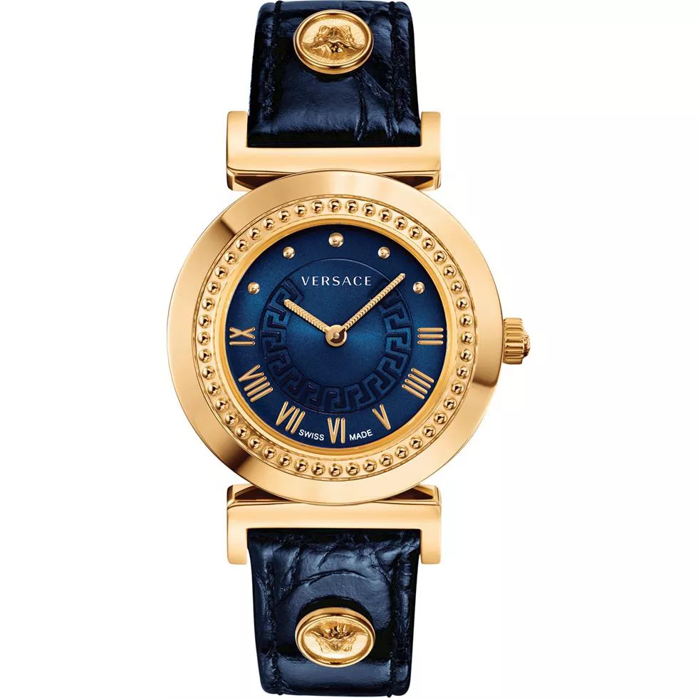Versace Vanity Swiss Croco Watch 35mm