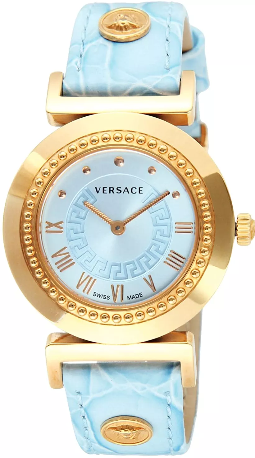 MSP: 100949 Versace Vanity Blue Ladies Watch 35mm 33,980,000