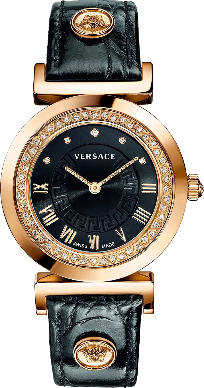 MSP: 72324 Versace Vanity Diamond Swiss Watch 35mm 100,640,000