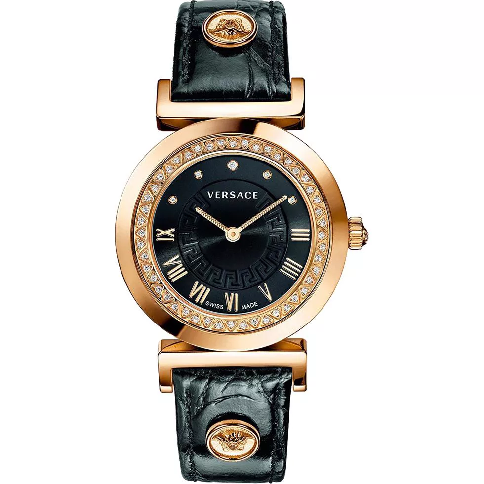 Versace Vanity Diamond Swiss Watch 35mm