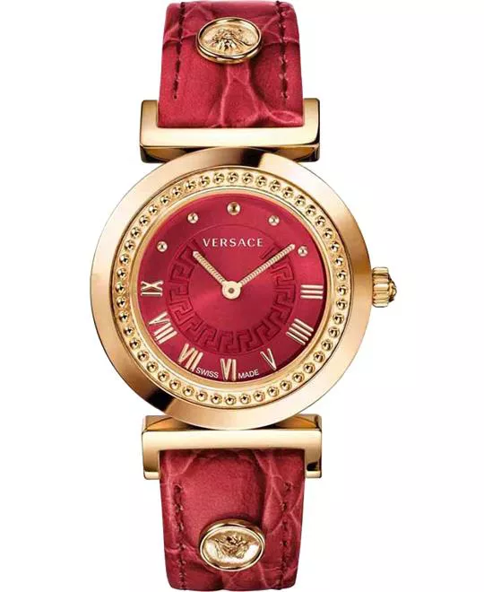 Versace Vanity Gold Ion-Plated Watch 35mm