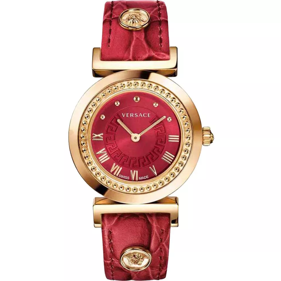 Versace Vanity Gold Ion-Plated Watch 35mm