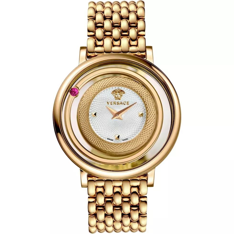 Versace Venus Gold-Tone Watch 39mm