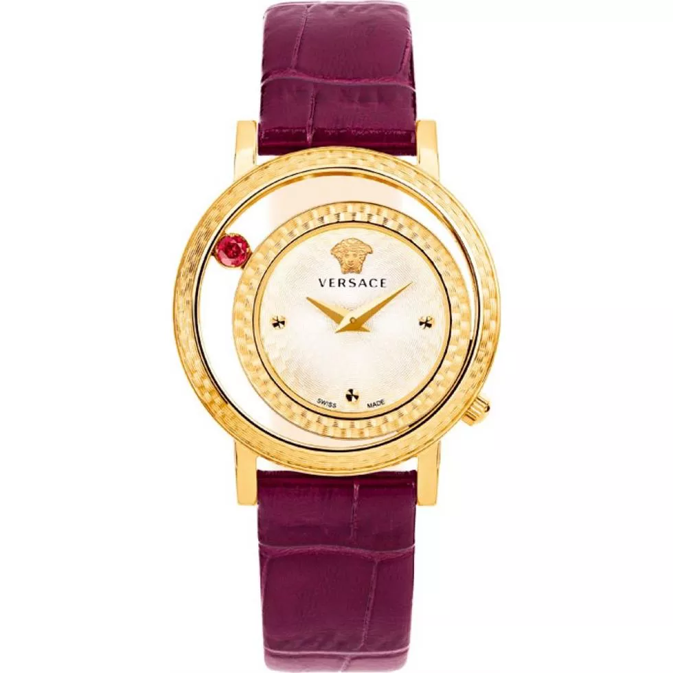 Versace Venus Quartz Purple Watch 33mm