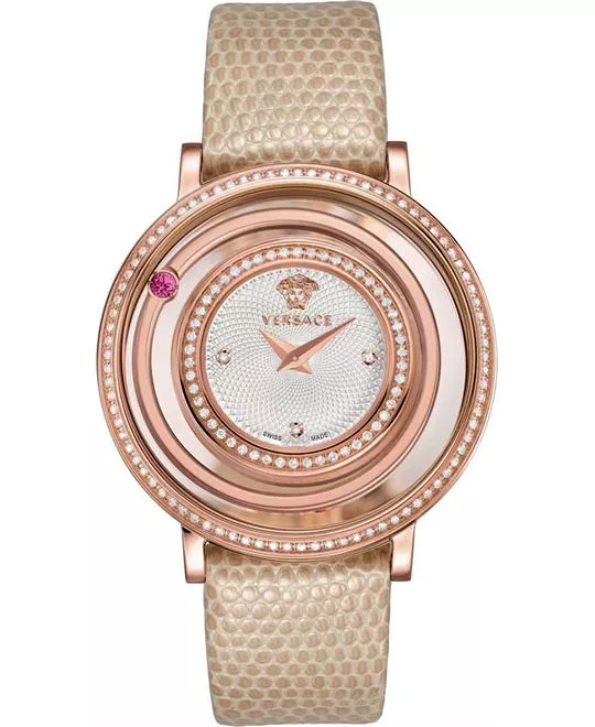 Versace Venus Rose Gold  Diamond Watch 39mm