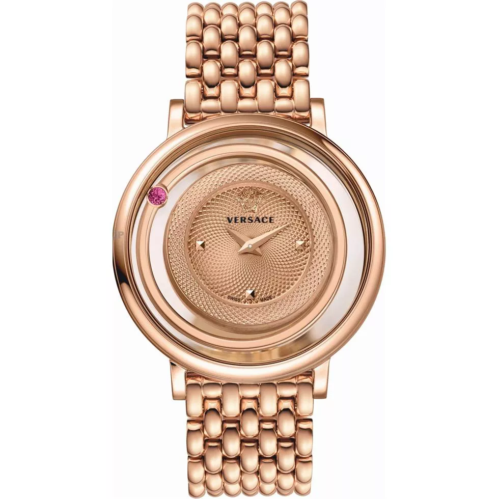 Versace Venus Rose Gold Ion-Plated Watch 39mm