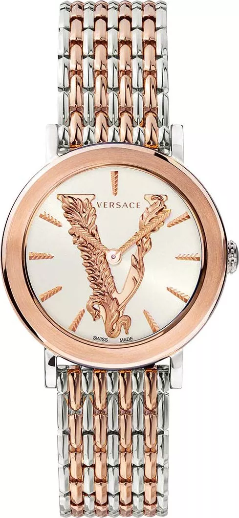 MSP: 93260 Versace Virtus Champagne Watch 36mm 24,600,000