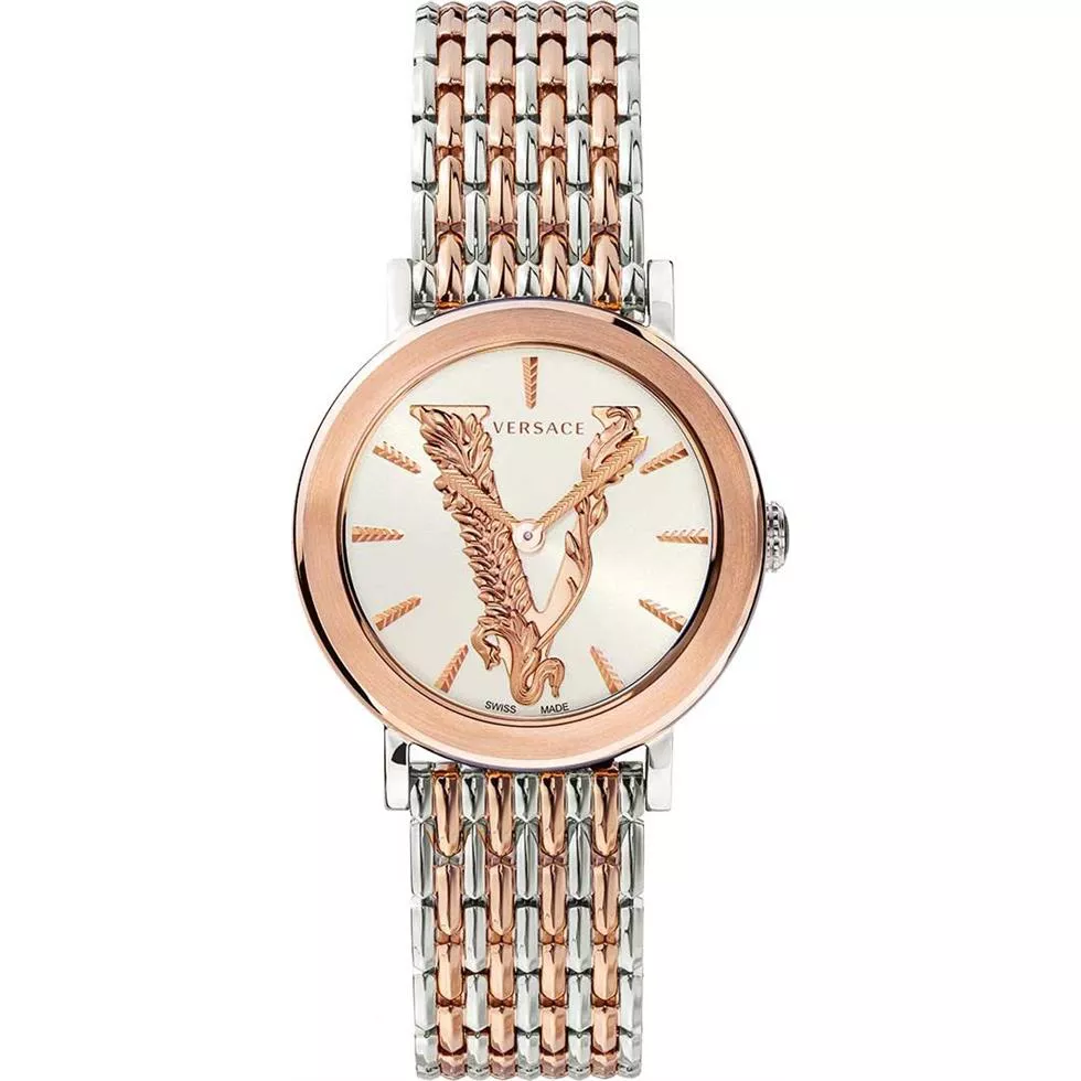 Versace Virtus Champagne Watch 36mm