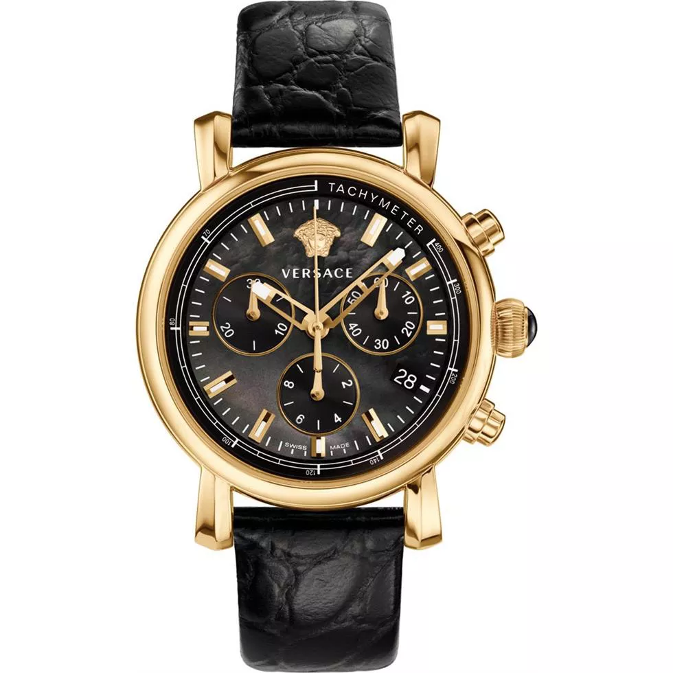 Versace Day Glam Chronograph Watch 38mm