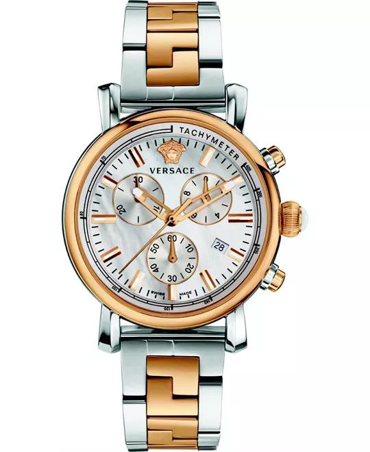 Versace Day Glam Chronograph Watch 38m