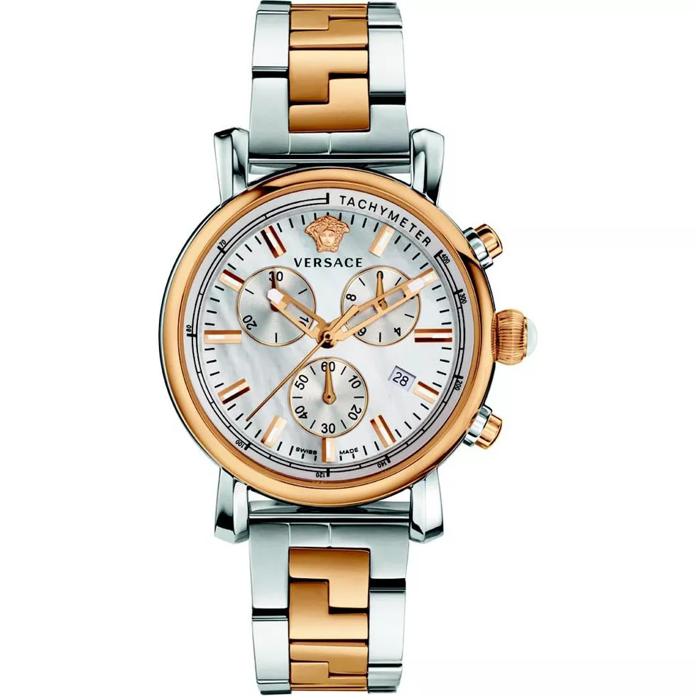 Versace Day Glam Chronograph Watch 38m