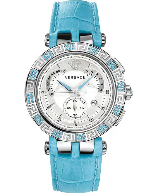 Versace V-RACE CHRONO Swiss Watch 42mm