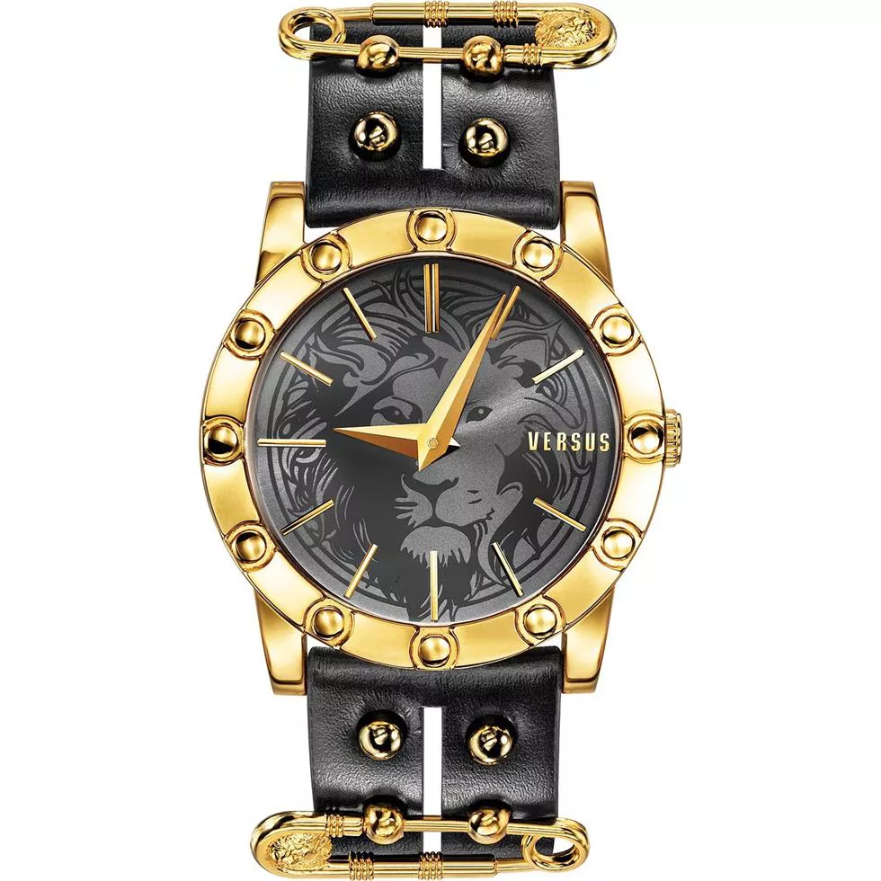 Versus by Versace Gold Leather 40mm 