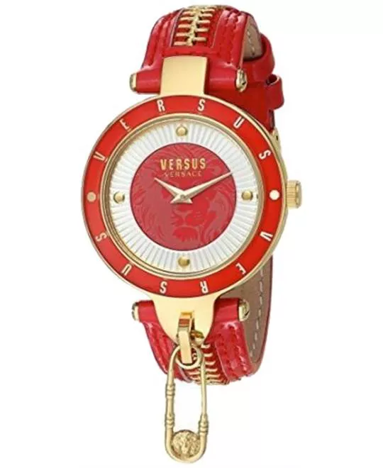 Versus By Versace Key Biscayne Ii Red Watch 37mm
