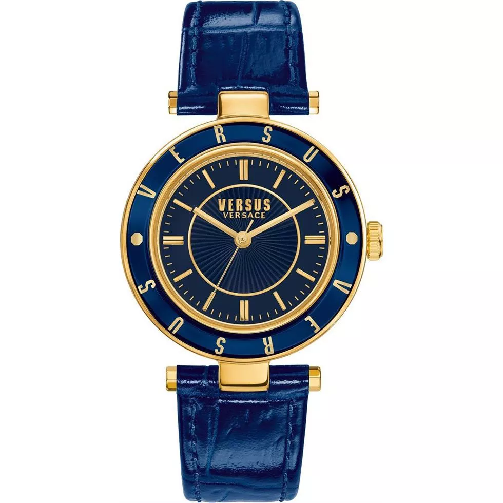 Versus by Versace Logo Blue Women's Watch 34mm