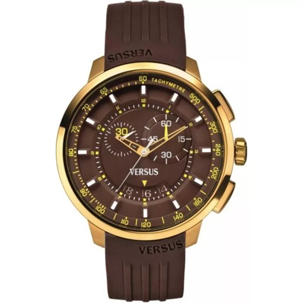 Versus by Versace Manhattan Gold Ion-Plated Watch 44mm