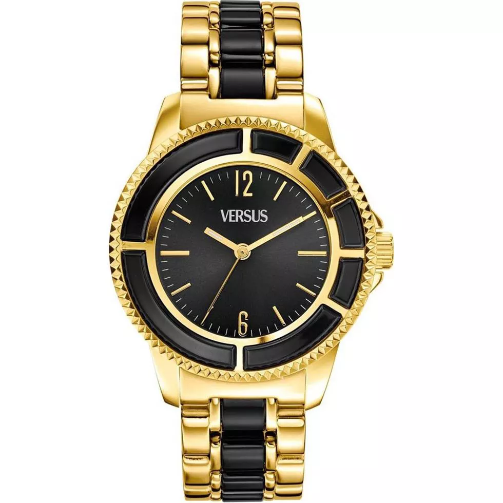 Versus by Versace Unisex Gold Stainless 38mm