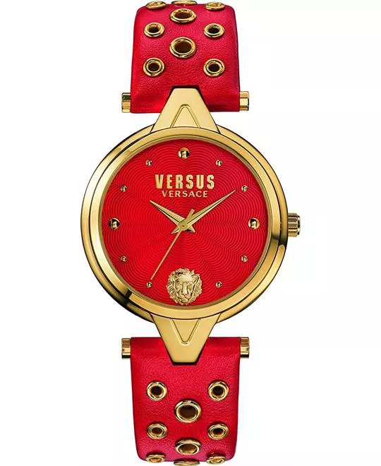 Versus by Versace Women's Leather Casual Watch 34mm