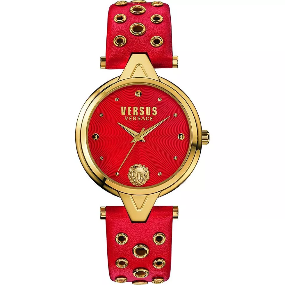 Versus by Versace Women's Leather Casual Watch 34mm