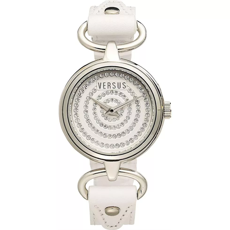 Versus by Versace Women's Leather Strap 30mm