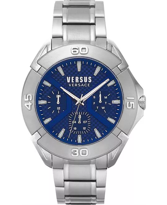 Versus Versace Rue Oberkampf Steel Watch 46mm