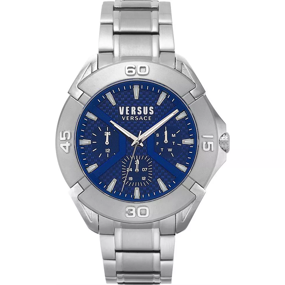 Versus Versace Rue Oberkampf Steel Watch 46mm