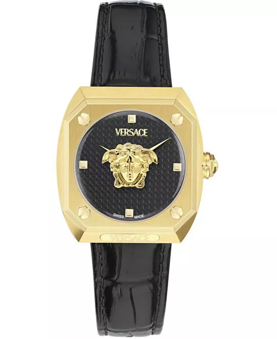 Vesace Medusa Antares Leather Watch 35mm