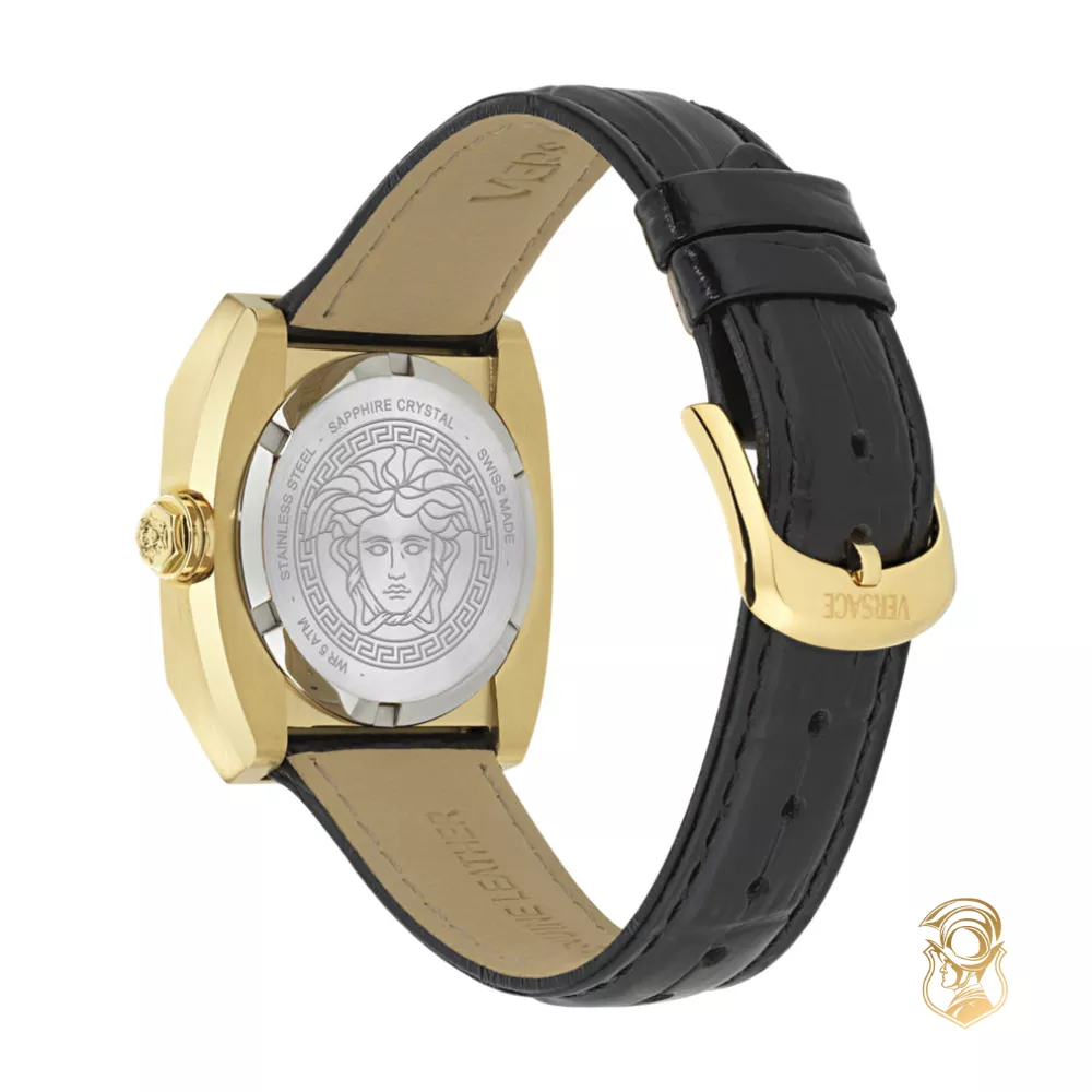 Vesace Medusa Antares Leather Watch 35mm