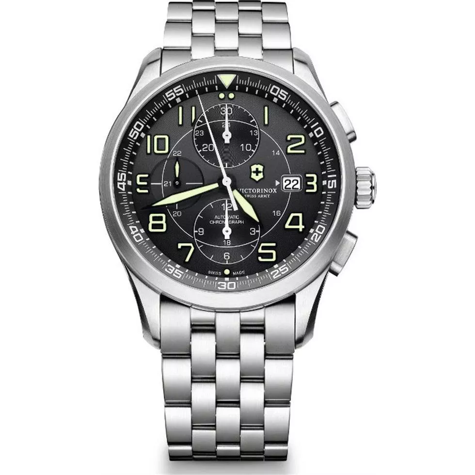 Victorinox AirBoss Mechanical Chronograph Watch 42