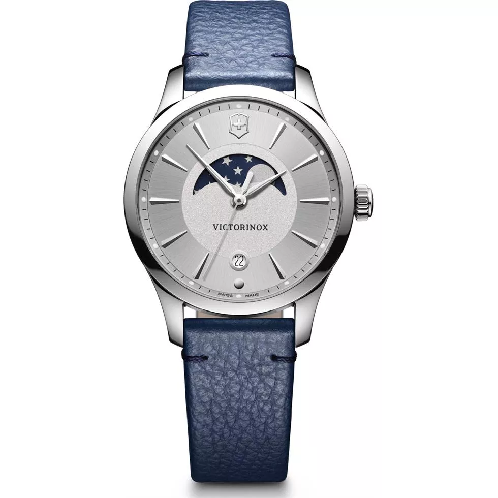 Victorinox Alliance MoonPhase Blue Watch 35