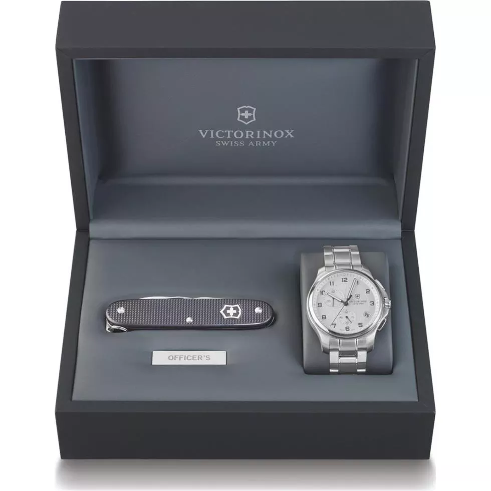 Victorinox Swiss Army Officers Chronograph Watch 42