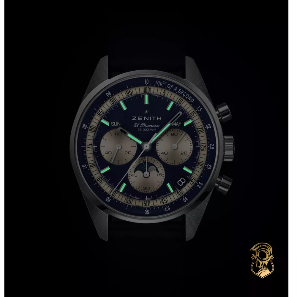 Zenith Chronnomaster 03.3400.3610/51.C910 Original Lapis Lazuli Watch 38mm 