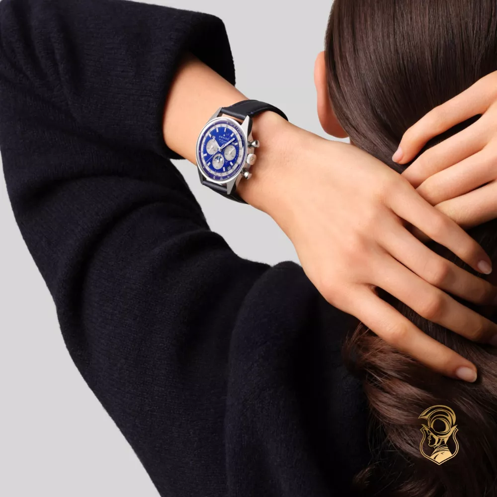 Zenith Chronnomaster 03.3400.3610/51.C910 Original Lapis Lazuli Watch 38mm 