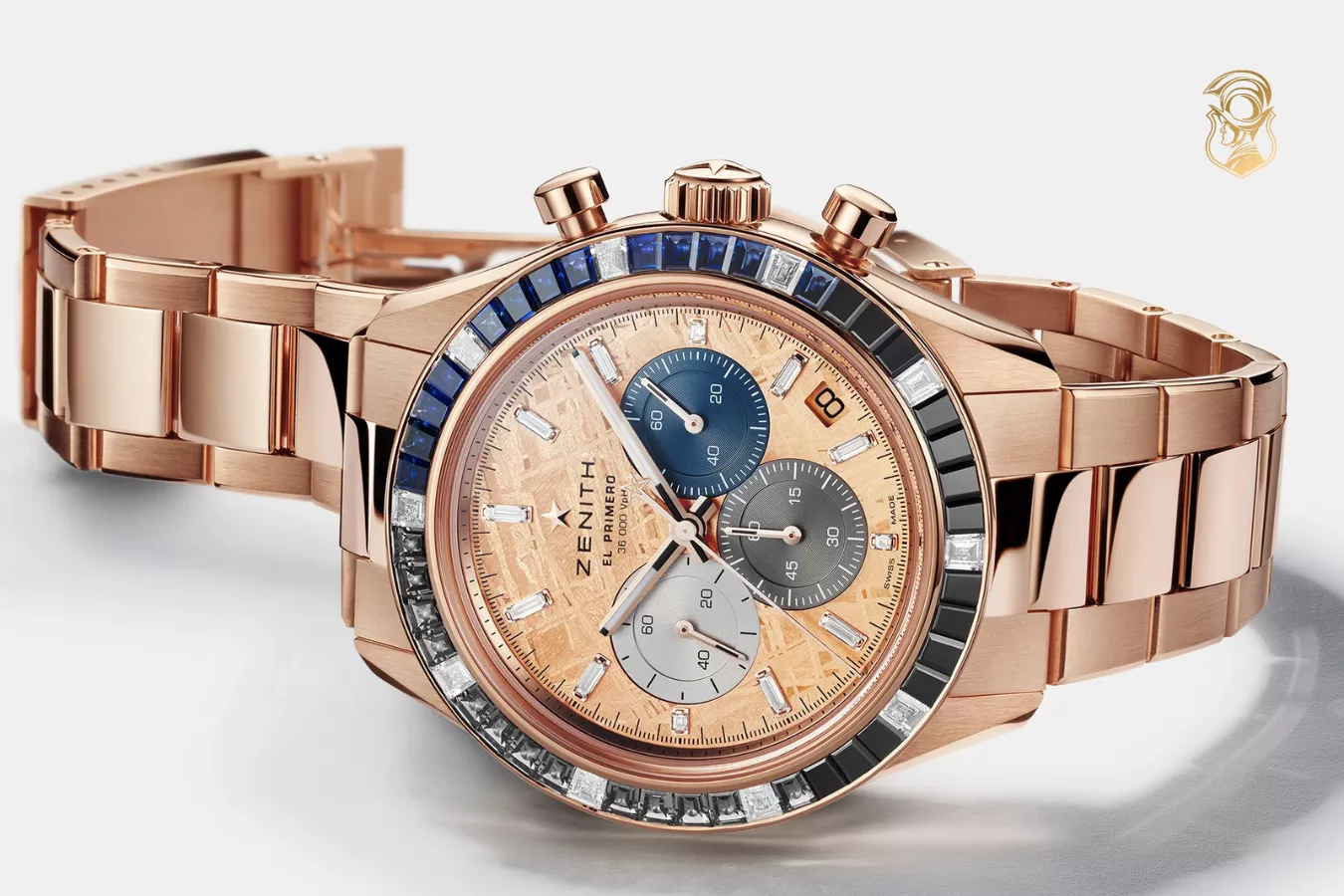 Đồng hồ Chronomaster Sport vàng nguyên khối 