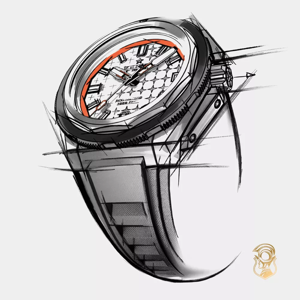 Zenith Defy 95.9600.3620/01.I300 Extreme Diver Watch 42.5mm