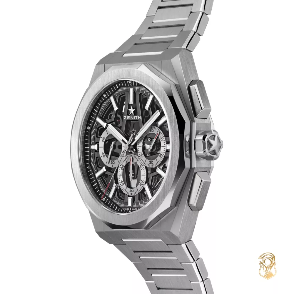 Zenith Defy Skyline Chronograph Skeleton Black Watch 42mm