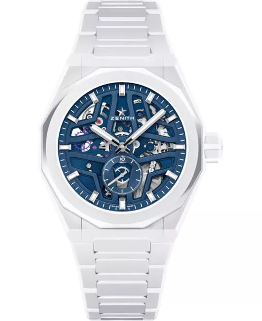 Zenith Defy Skyline Skeleton White Ceramic 49.9301.3620/79.I001 Watch 41mm