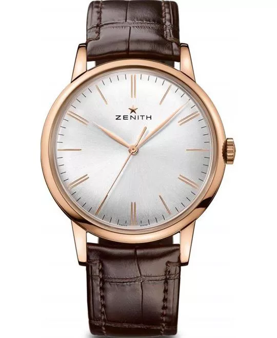 Zenith Elite 6150 18kt Rose Gold Watch 42mm