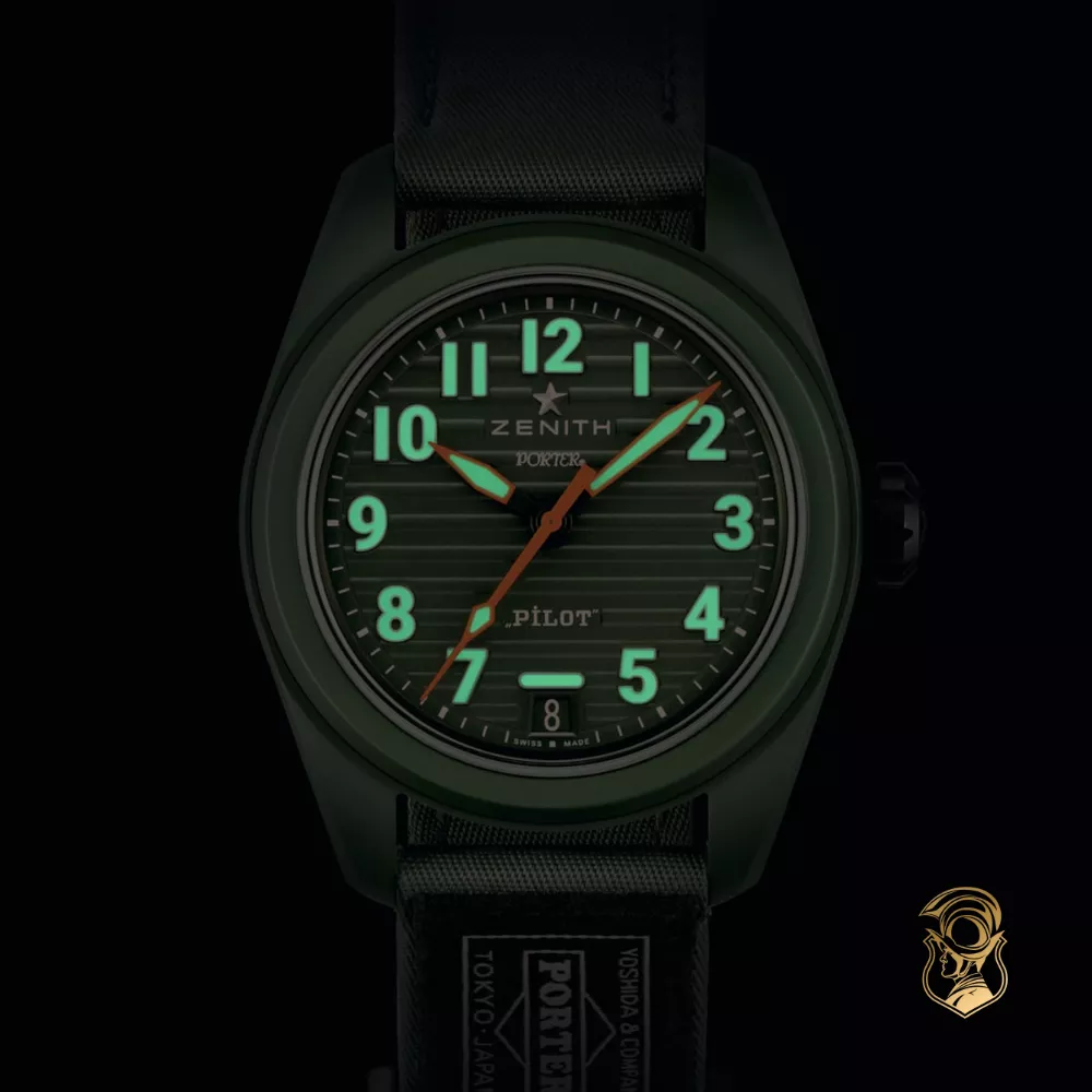 Zenith Pilot 49.4001.3620/63.I001 Automatic Porter Limited Edition Watch 40mm