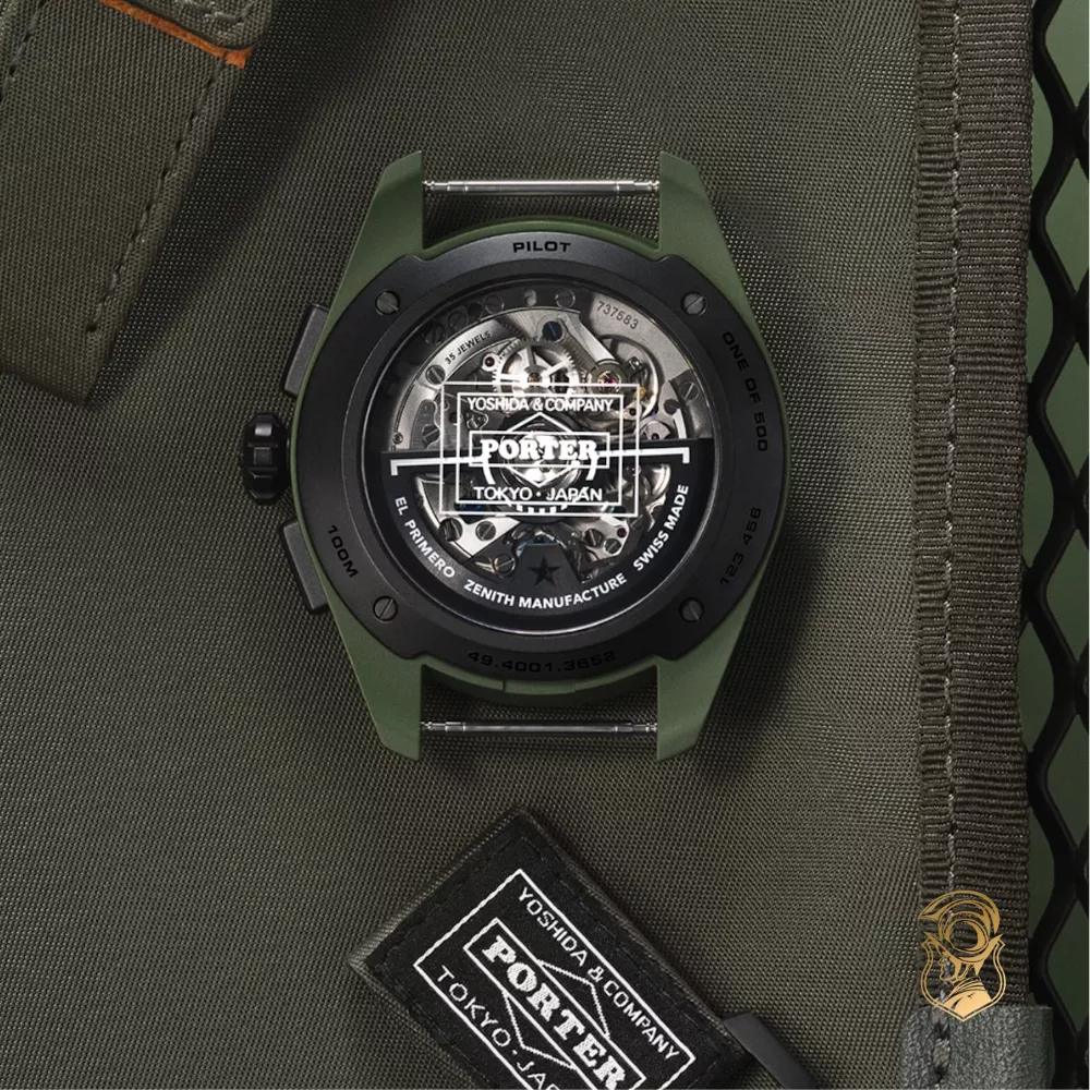 Zenith Pilot 49.4001.3652/63.I001 Big Date Flyback Porter Limited Edition Watch 42.5mm
