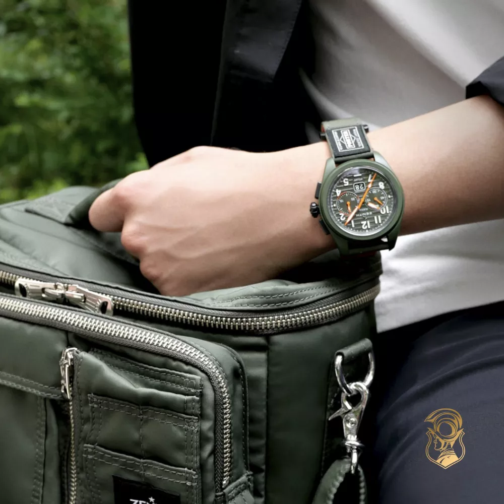 Zenith Pilot 49.4001.3652/63.I001 Big Date Flyback Porter Limited Edition Watch 42.5mm