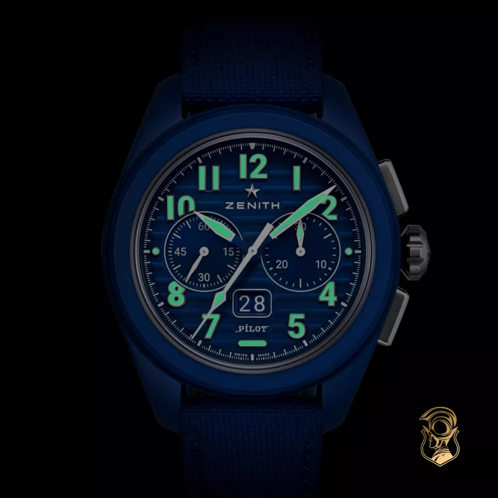 Zenith Pilot 49.4002.3652/51.I009 Big Date Flyback 160th Anniversary Edition Limtied Watch 42.5mm