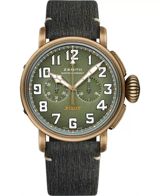 Zenith Pilot Type 20 Chronograph Watch 45