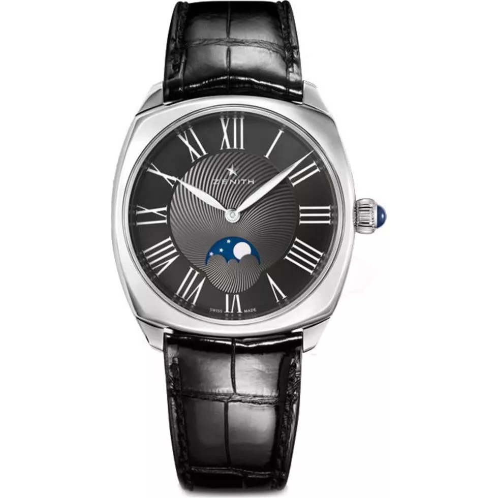 Zenith Star Moonphase Automatic Anthracite 33 x 33mm