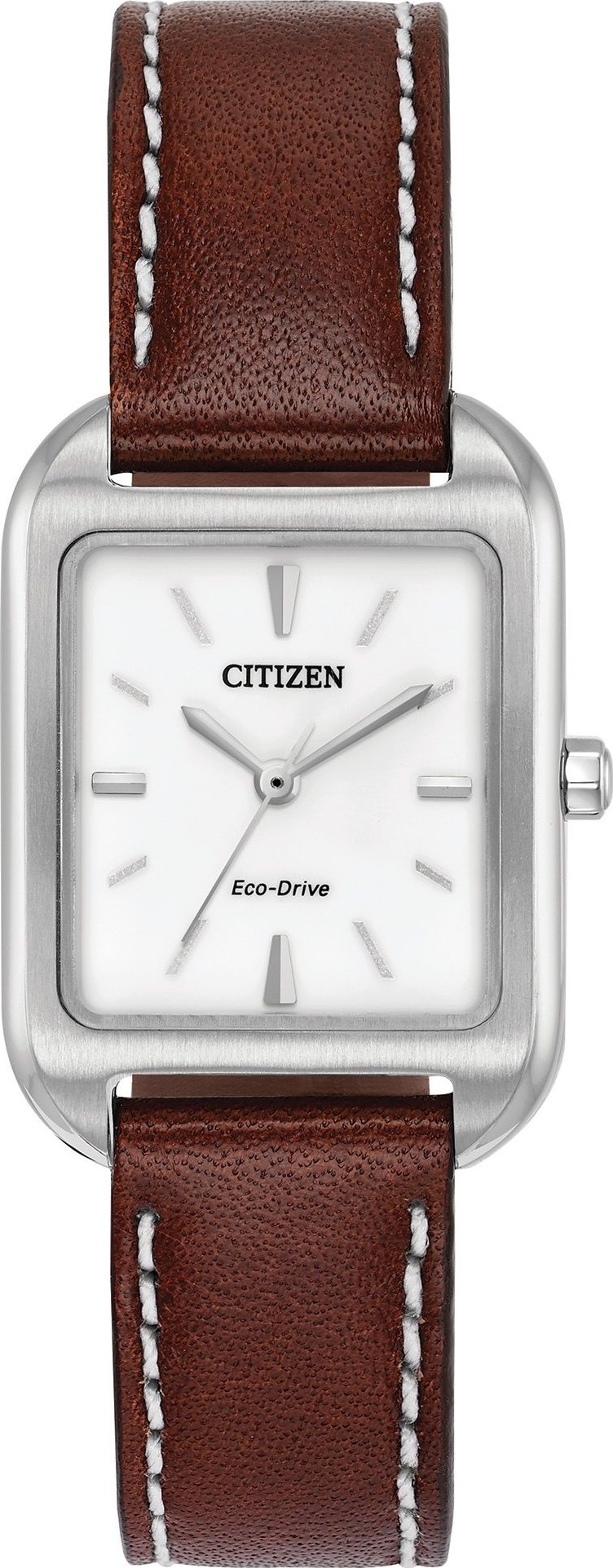  Citizen Silhouette Brown Watch 23x32mm