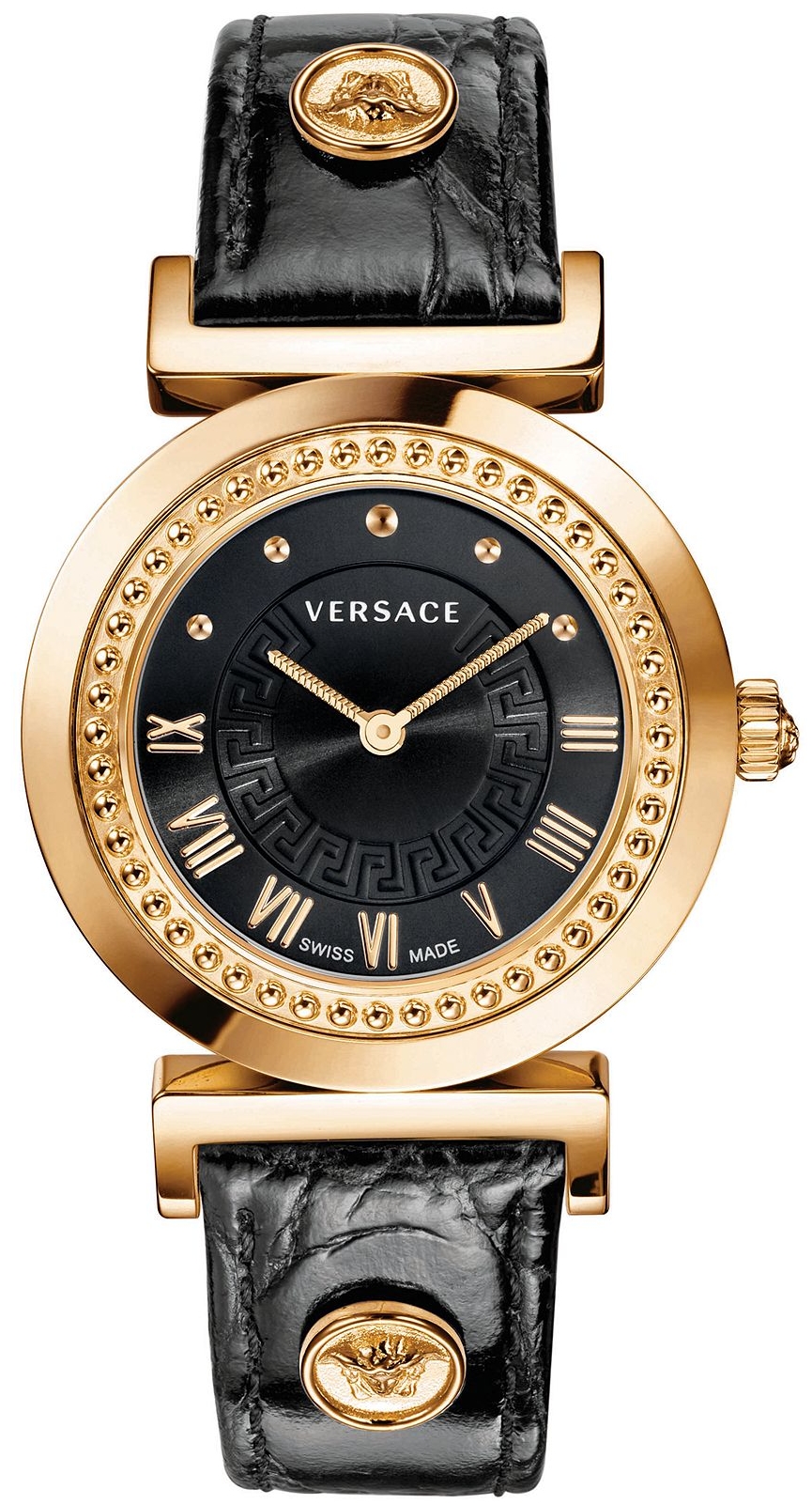 Versace Vanity Women's Croco Watch 35mm