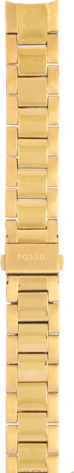 Fossil Natalie Gold Coated Steel Bracelet 22mm 