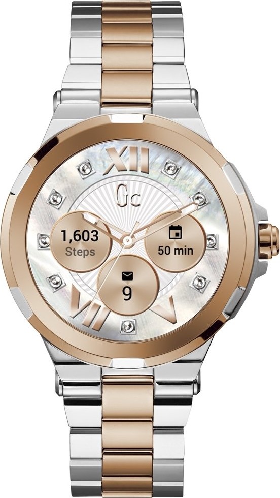 Guess Gc Connect Multi-Tone Smartwatch 44mm