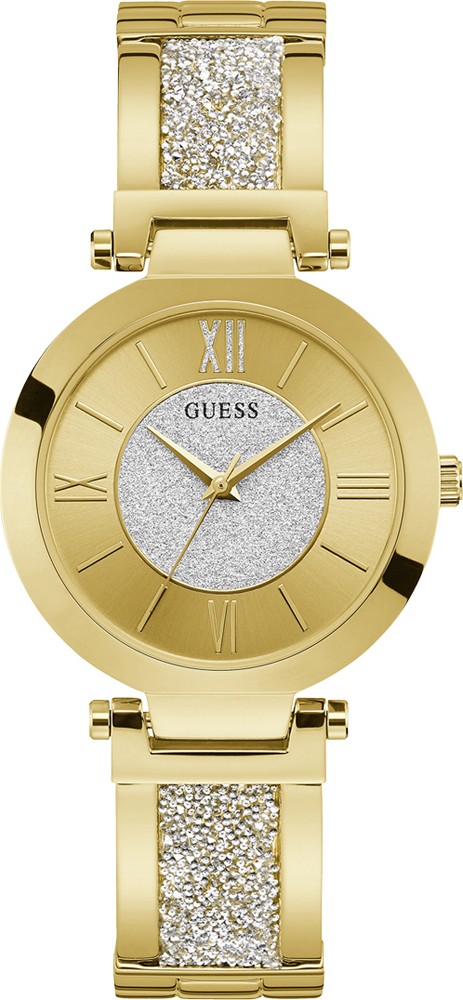 Guess Park Ave South Gold Tone Watch 36.5mm