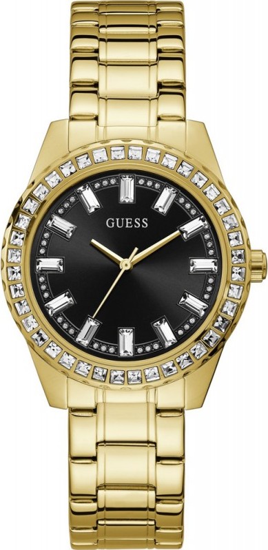 Guess Sparkling Gold Tone Watch 38mm
